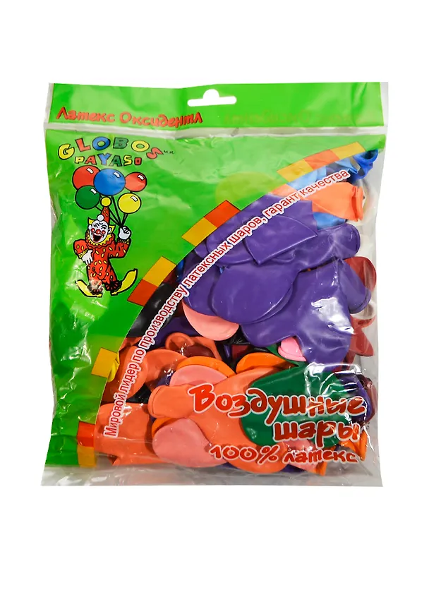 Шар надувной из латекса Сердце (ассорти) (1 шт) (Поиск) 2265226 — 2