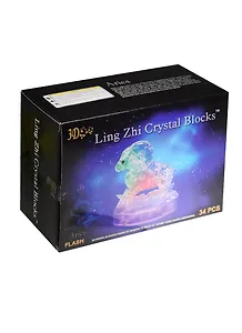 3D Crystal Puzzle Знаки Зодиака Овен со светом (9051A)
