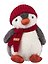 Мягкая игрушка Пингвин в красной шапке и шарфе (25см) (12-81223-202604_04) — 3162930 — 1