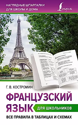 Французский язык для школьников. Все правила в таблицах и схемах — 2965531 — 1