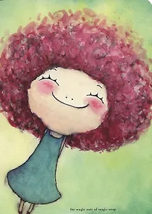 Тетрадь для записей А5 "Счастливая Титта" (Оранжевая корова)