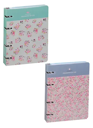 Тетрадь на кольцах в клетку Art-Blanc, Floret, 120 листов 243802