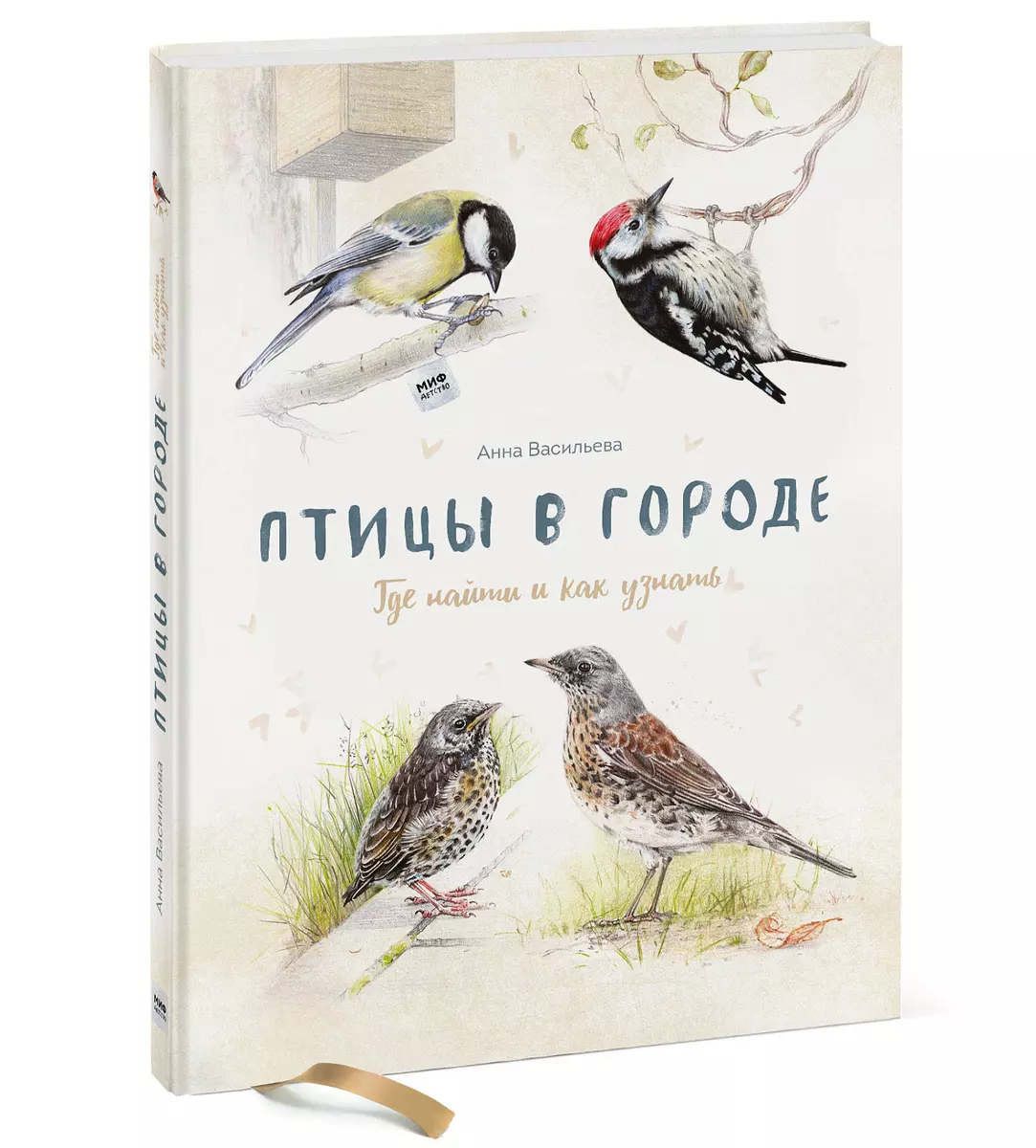 Птицы в городе. Где найти и как узнать (Анна Васильева) - купить книгу с  доставкой в интернет-магазине «Читай-город». ISBN: 978-5-00146-547-8