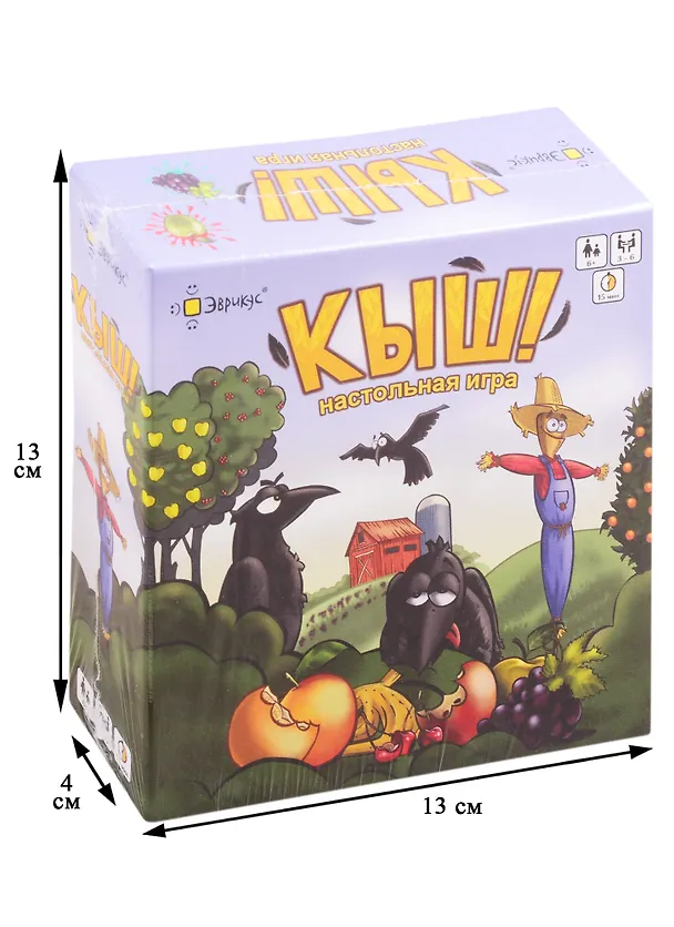 Игра настольная Эврикус Кыш!  BG-11036 2827917 — 2