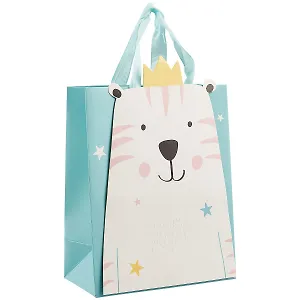 Пакет А5 23*18*10 Праздничный мишка дет., бум.мат.ламинат