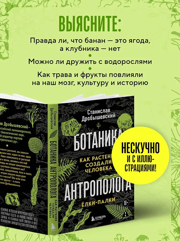 Книга Ботаника антрополога. Как растения создали человека. Елки-палки (Станислав Дробышевский) — 8