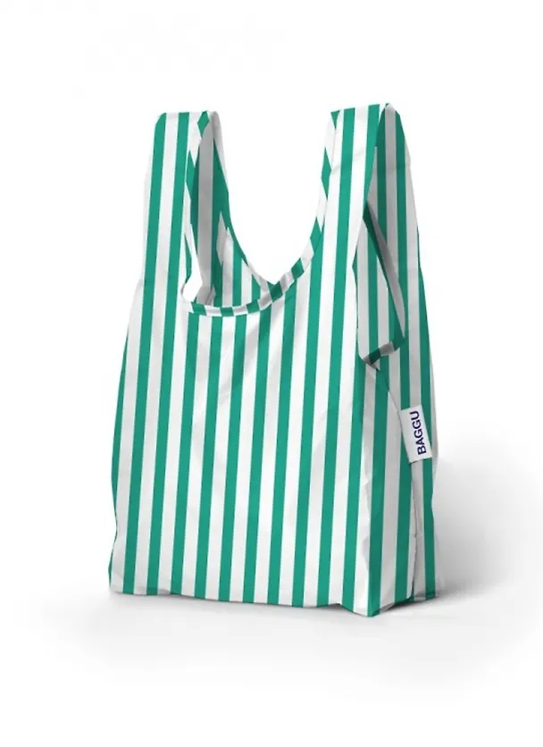 Сумка BAGGU BABY Mint Stripe (BG.BABY.1606) 2426948 — 1