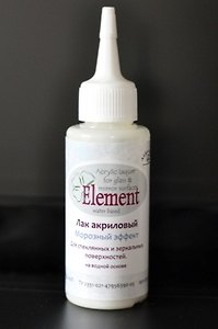 Лак акрил. для стекла керам. Глянцевый (К5003) (50мл)