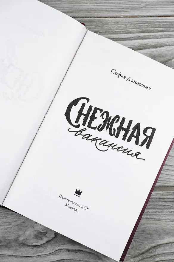 Книга Снежная вакансия (Софья Дашкевич) — 9