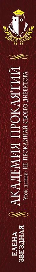 Книга Академия проклятий. Урок первый: Не проклинай своего директора (Елена Звёздная) — 3