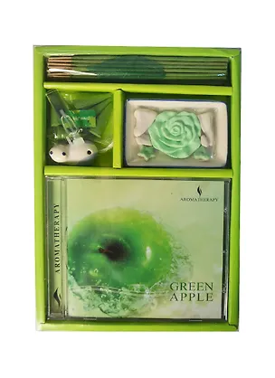 Набор ароматический подарочный с CD Зеленое яблоко (16х24х2) (QF020A-G) 2402242