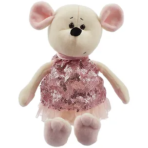 Игрушка мягкая, Мышка Мила в Розовом Платье, 21 см (MT-MRT021918-21) 2761259