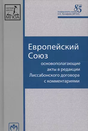 Европейский Союз: Основополагающие акты в редакции Лиссабонского договора с комментариями — 2161284 — 1