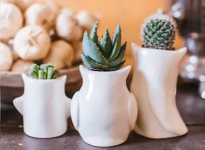 ЭкоЧеловечек Набор Совушки (9,5) (12) (8) (керамика) (5001)