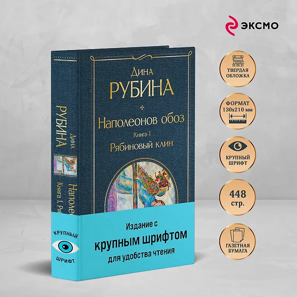 Книга Наполеонов обоз. Книга 1: Рябиновый клин (Дина Рубина) — 7