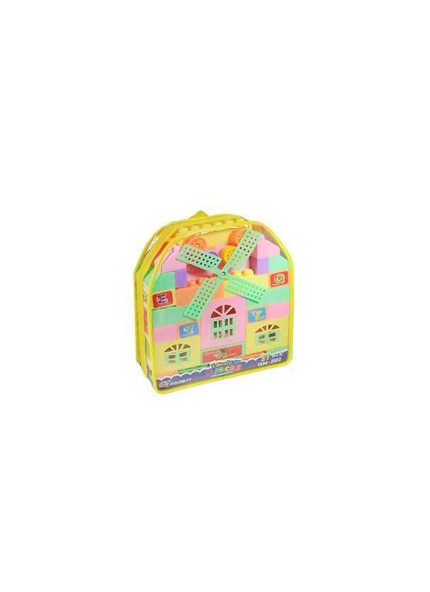 Конструктор в сумочке на молнии Lovely Blocks, QM-2002, 55 деталей 2477111 — 1