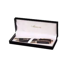 Подарочный набор Manzoni, Venezia, ручка шариковая и механический карандаш