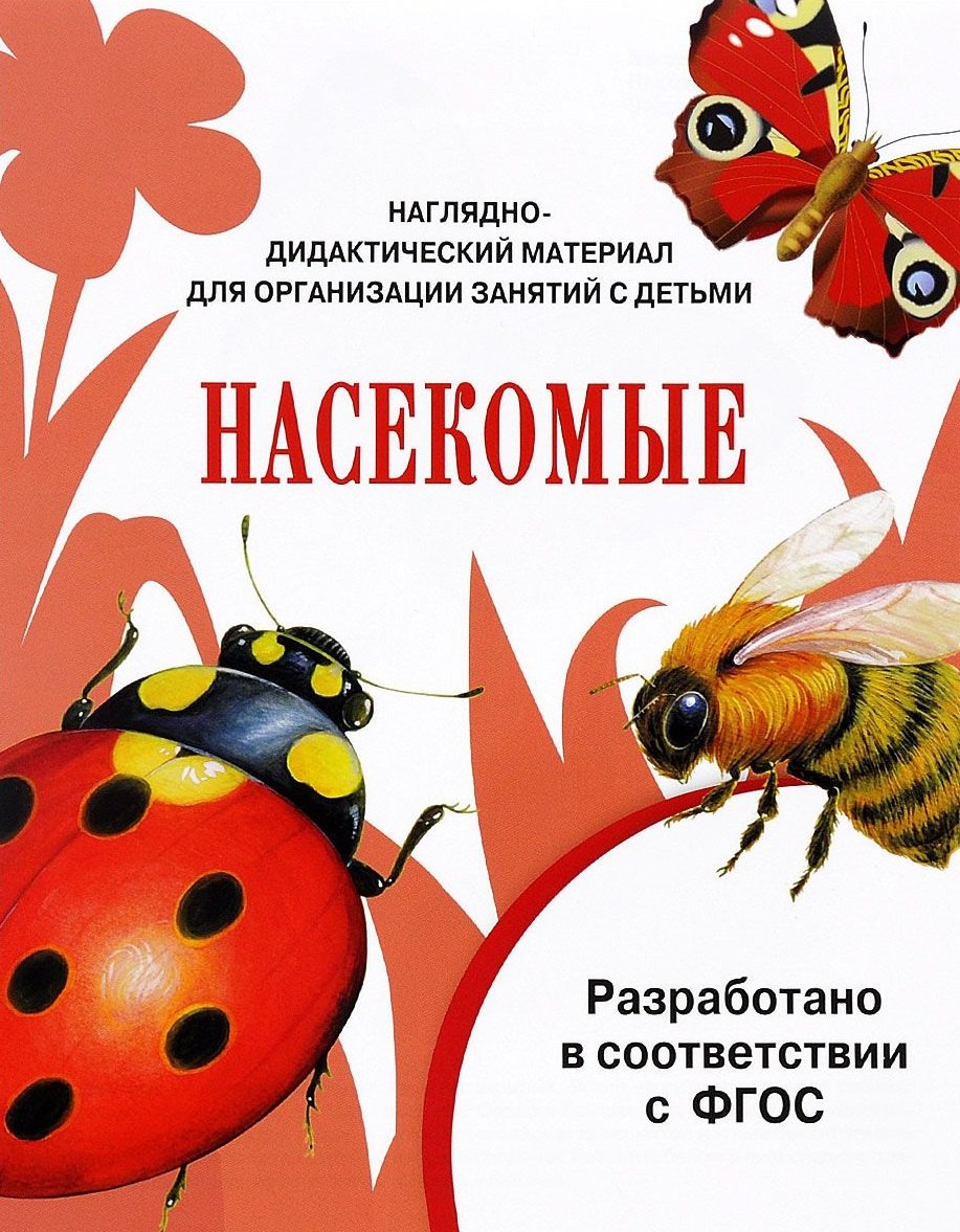

Мир вокруг нас. Наглядно-дидактический материал. Насекомые