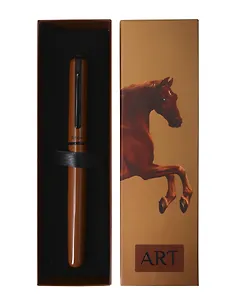 Ручка шариковая "ART. Стаббс Д. Уистлджекет" синяя, Schiller