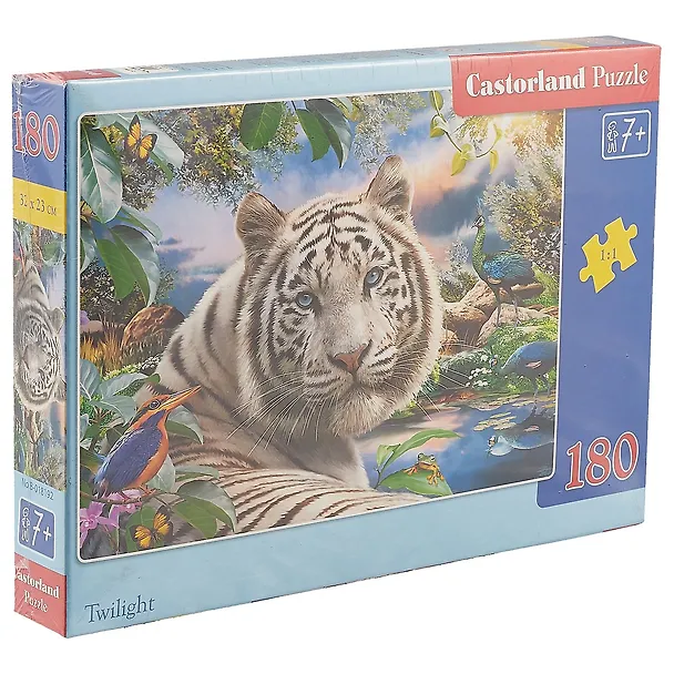 Пазл Castorland Белый тигр 180эл. В-018192 2480278 — 2