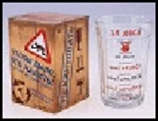 стакан За ЛОСЯ стекло в упаковке  6*6*11см   485581 2322832
