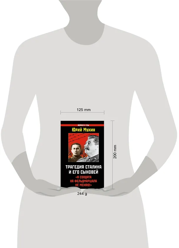 Книга Трагедия Сталина и его сыновей. "Я солдата на фельдмаршала не меняю!" (Юрий Мухин) — 4
