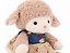 Мягкая игрушка Овечка в сарафане (30см) (12-2026G32-10) — 3163414 — 3