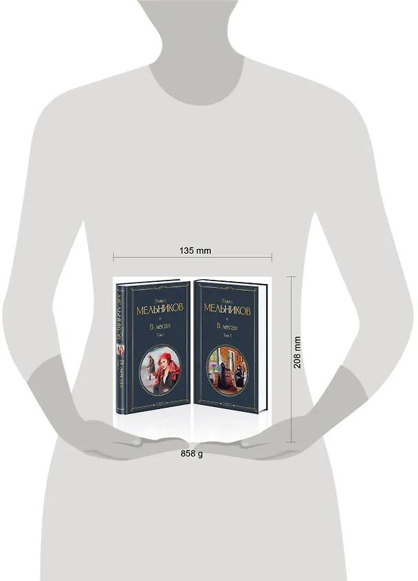 Книга В лесах (комплект из 2 томов) (Павел Мельников) — 6