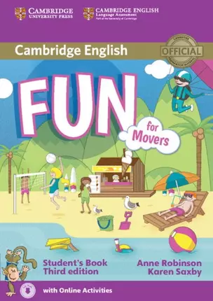 Fun for Starters, Movers and Flyers 3Ed Movers SB+Aud+Onl Activities — 333213 — 1