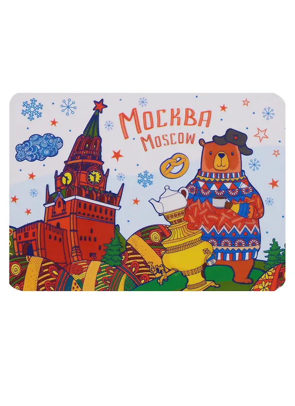 Магнит Москва Медведь и Спасская башня (3252696) 2664383 — 1
