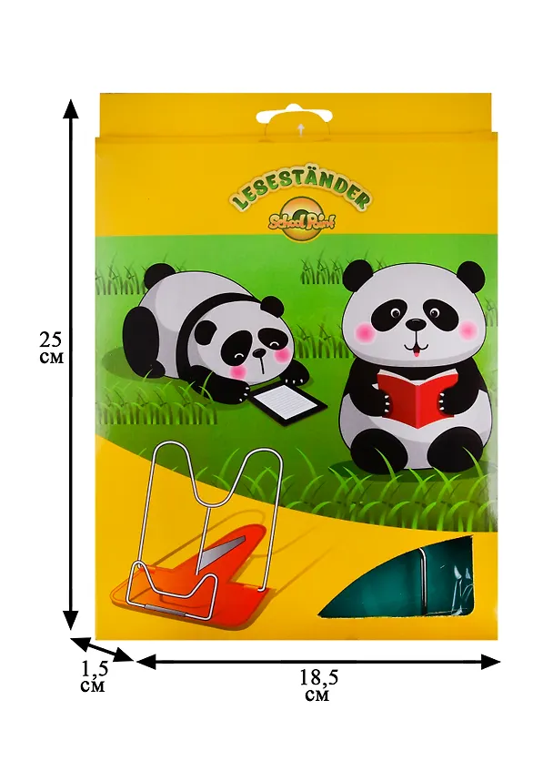 Подставка для книг, пластик/металл, в ассортименте - School Point 250669 — 3