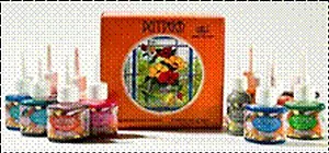 Краска по стеклу прозрачная Витраж Коричневая (25мл)