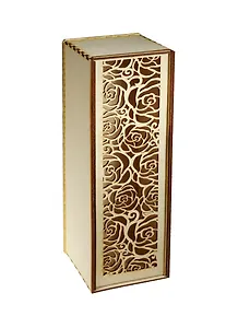 Коробка под бутылку Розы (162330) (дерево)