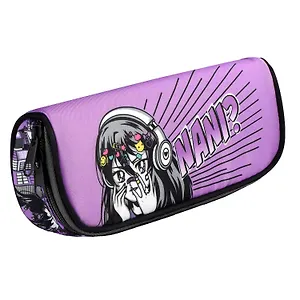 Пенал 1отд. "МАНГА" 20,5*9*5,5см, ПВХ, полиэстер, молния