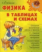 Книга Физика  в таблицах и схемах (Ольга Ячневская) — 1
