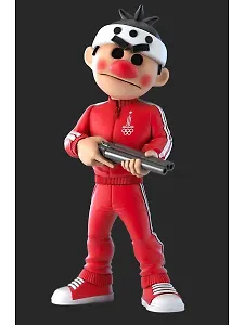 Фигурка коллекционная по мотивам фильма «Майор Гром» Главарь (пластик) (13х8) (коробка)