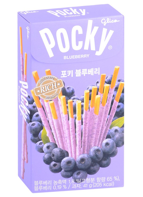 Печенье POCKY [BLUEBERRY]  (черника), 41г 2910865 — 1