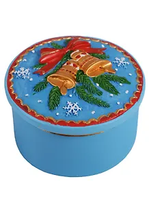 Шкатулка декоративная Волшебные колокольчики (7,5x7,5x5)