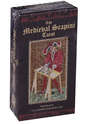 Книга Таро Аввалон, Medieval Scapini Tarot Средневековое Таро Скарпини (карты+инструкция на англ. яз.) (коробка) (ПИ) (L. Scapini)