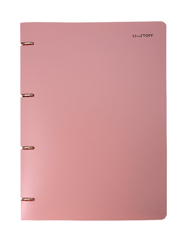 Тетрадь на кольцах «Mauve» 80 листов в клетку, А4, сменный блок - Listoff 3091868 — 1