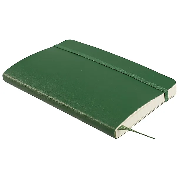 Записная книжка «Classic Pocket» А6, 96 листов в клетку, зелёная, Moleskine 251308 — 2