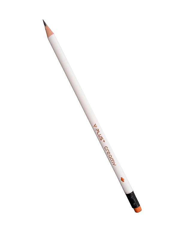 Карандаш чернографитный с ластиком «Y-Plus Creamy», HB 327816 — 1
