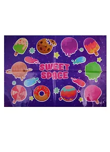 Клеенка для уроков труда "Вкусняшки", 50 х 70 см