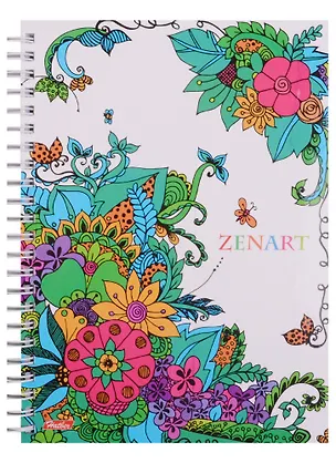 Тетрадь в клетку Hatber, ZenArt, 80 листов, в ассортименте 243925