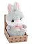 Зайчик с бантиком в крафт коробке (12-01568-573) — 2869454 — 2