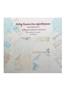 Набор бумаги для скрапбукинга Розы (PAD1213) (20л.) (30,5х30,5см) (180г/м) (Рукоделие)