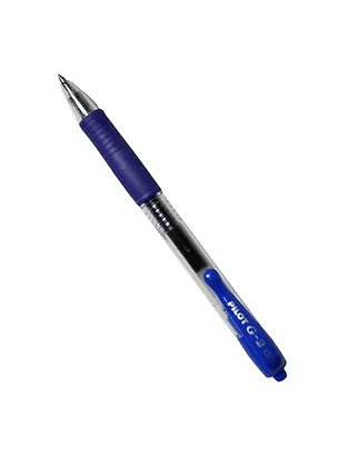 Ручка гелевая Pilot, BL-G2- 5 (L), автоматическая синяя 231250