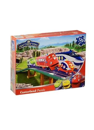 Пазл 120 MIDI Чаггингтон На мосту (12261) (32х23см) (6+) (коробка) (Castorland Puzzle) 2546247