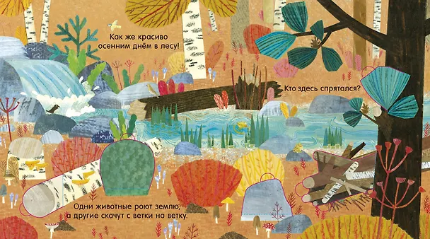Книга Книжка с окошками. В лесу (Кэтрин Макьюэн) — 2