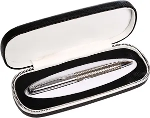 Ручка шариковая Centrum, Engineer, подарочная автоматическая синяя 0,7 мм